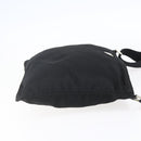 PRADA Shoulder Bag Nylon Black Silver Auth bs31163-4