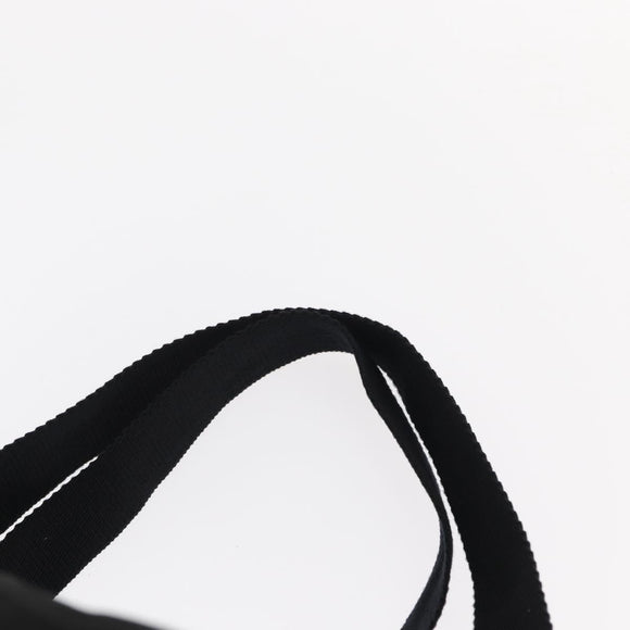 PRADA Backpack Nylon Black Silver Auth bs31164