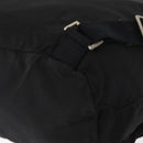 PRADA Backpack Nylon Black Silver Auth bs31164-19