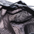 PRADA Backpack Nylon Black Silver Auth bs31164-22