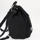 PRADA Backpack Nylon Black Silver Auth bs31164-4