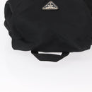 PRADA Backpack Nylon Black Silver Auth bs31164-6