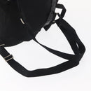 PRADA Backpack Nylon Black Silver Auth bs31164-8