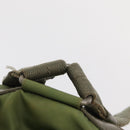 PRADA Backpack Nylon Green Silver Auth bs31165-15