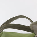 PRADA Backpack Nylon Green Silver Auth bs31165-16