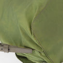 PRADA Backpack Nylon Green Silver Auth bs31165-19