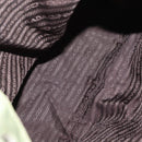 PRADA Backpack Nylon Green Silver Auth bs31165-11