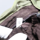 PRADA Backpack Nylon Green Silver Auth bs31165-12