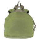 PRADA Backpack Nylon Green Silver Auth bs31165-2