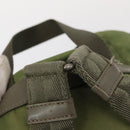 PRADA Backpack Nylon Green Silver Auth bs31165-8