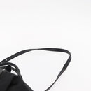 PRADA Tote Bag Nylon Leather 2way Black Gold Auth bs31167-10