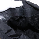 PRADA Tote Bag Nylon Leather 2way Black Gold Auth bs31167-21