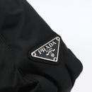 PRADA Shoulder Bag Nylon Black Silver Auth bs31168-17