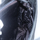 PRADA Shoulder Bag Nylon Black Silver Auth bs31168-20