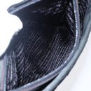 PRADA Shoulder Bag Nylon Black Silver Auth bs31168-22