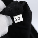 PRADA Shoulder Bag Nylon Black Silver Auth bs31168-12