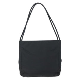 PRADA Shoulder Bag Nylon Black Silver Auth bs31168 - 0
