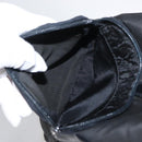 PRADA Backpack Nylon Black Silver Auth bs31169-25