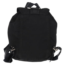 PRADA Backpack Nylon Black Silver Auth bs31169 - 0