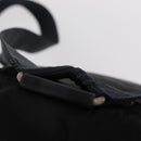PRADA Backpack Nylon Black Silver Auth bs31169-14