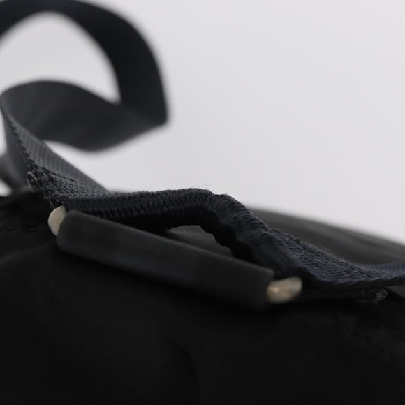 PRADA Backpack Nylon Black Silver Auth bs31169