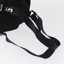 PRADA Backpack Nylon Black Silver Auth bs31169-8
