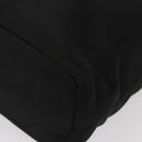 PRADA Tote Bag Nylon Black Silver Auth bs31170-17