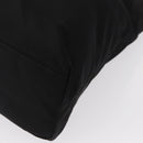 PRADA Shoulder Bag Nylon Black Silver Auth bs31171-15