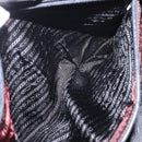 PRADA Shoulder Bag Nylon Black Silver Auth bs31171-25