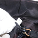 PRADA Shoulder Bag Nylon Black Silver Auth bs31171-12