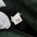 PRADA Tote Bag Nylon Khaki Silver Auth bs31174-12