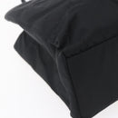 PRADA Tote Bag Nylon Black Silver Auth bs31175-13