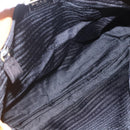 PRADA Chain Shoulder Bag Nylon Orange Gold Auth bs31177-11