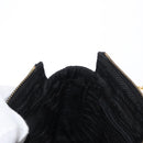 PRADA Chain Shoulder Bag Nylon Black Gold Auth bs31178-21
