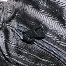 PRADA Chain Shoulder Bag Nylon Black Gold Auth bs31178-22