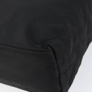 PRADA Hand Bag Nylon Black Silver Auth bs31179-9