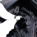 PRADA Hand Bag Nylon Black Silver Auth bs31179-12
