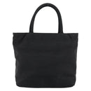 PRADA Hand Bag Nylon Black Silver Auth bs31179-2