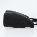 PRADA Hand Bag Nylon Black Silver Auth bs31179-3