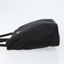 PRADA Hand Bag Nylon Black Silver Auth bs31179-4