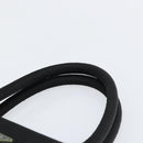 PRADA Hand Bag Nylon Black Silver Auth bs31179-8