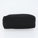 PRADA Hand Bag Nylon Black Silver Auth bs31179-5
