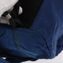 PRADA Backpack Nylon Blue Silver Auth bs31181-18