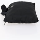 PRADA Tote Bag Nylon Black Silver Auth bs31182-4