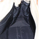 Salvatore Ferragamo Gancini Tote Bag Canvas 2way Beige Silver Auth bs31186-21