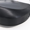 Salvatore Ferragamo Shoulder Bag Leather Black Gold Auth bs31188-10