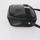 Salvatore Ferragamo Shoulder Bag Leather Canvas 2 Set Black Beige Auth bs31189-12