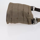 Salvatore Ferragamo Shoulder Bag Leather Canvas 2 Set Black Beige Auth bs31189-4