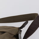 Salvatore Ferragamo Shoulder Bag Leather Canvas 2 Set Black Beige Auth bs31189-6