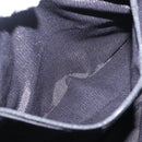 Salvatore Ferragamo Gancini Tote Bag Canvas Black Silver Auth bs31190-20